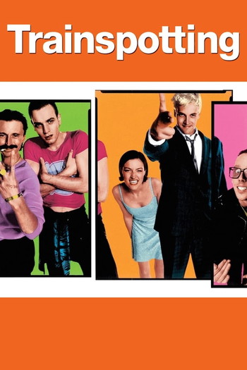 Poster for the movie «Trainspotting»