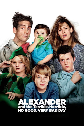 Poster for the movie «Alexander and the Terrible, Horrible, No Good, Very Bad Day»