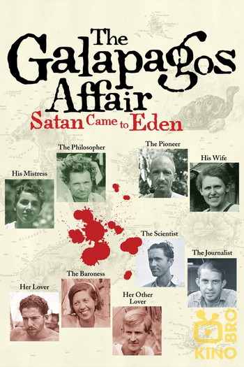 Poster for the movie «The Galapagos Affair: Satan Came to Eden»