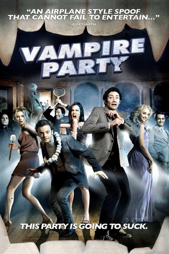 Poster for the movie «Vampire Party»