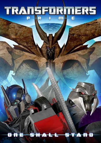 Poster for the movie «Transformers Prime: One Shall Stand»