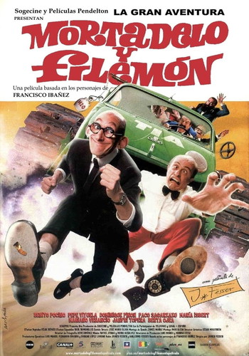 Poster for the movie «Mortadelo & Filemon: The Big Adventure»