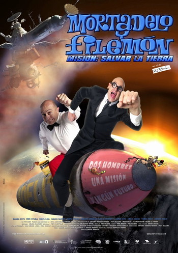 Poster for the movie «Mortadelo & Filemon Mission Save the Planet»