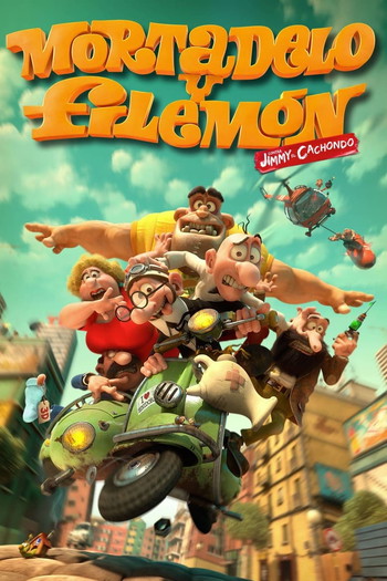 Poster for the movie «Mortadelo and Filemon: Mission Implausible»