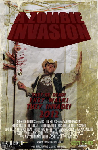 Poster for the movie «A Zombie Invasion»