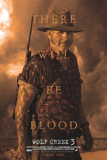 Poster for the movie «Wolf Creek 3»