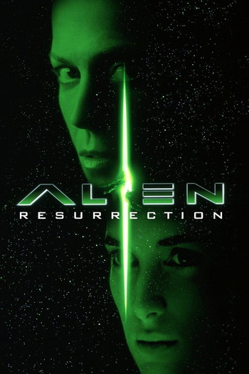 Poster for the movie «Alien Resurrection»