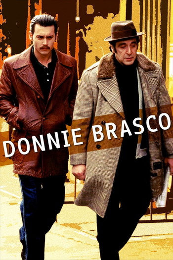 Poster for the movie «Donnie Brasco»