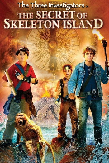 Poster for the movie «The Three Investigators and The Secret Of Skeleton Island»