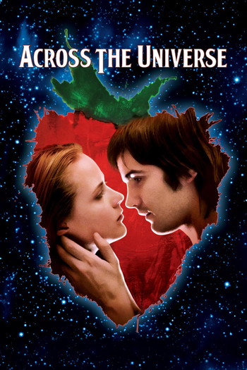 Poster for the movie «Across the Universe»