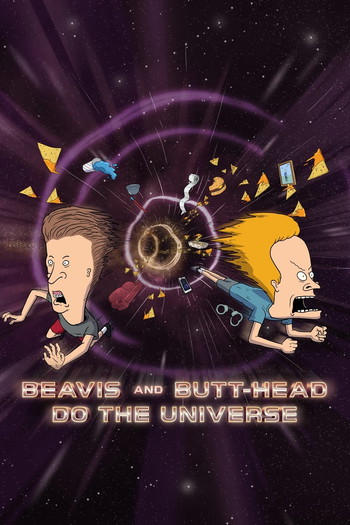 Poster for the movie «Beavis and Butt-Head Do the Universe»