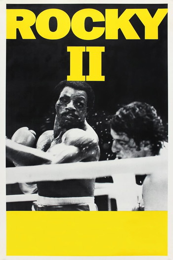 Poster for the movie «Rocky II»