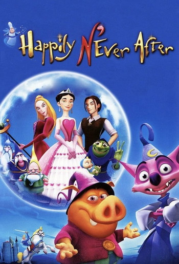 Poster for the movie «Happily N'Ever After»