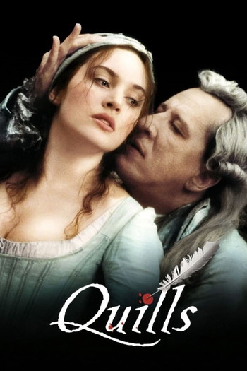 Poster for the movie «Quills»