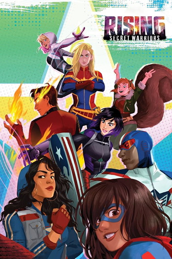 Poster for the movie «Marvel Rising: Secret Warriors»