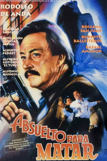 Poster for the movie «Absuelto para matar»