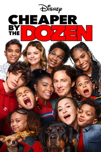 Poster for the movie «Cheaper by the Dozen»