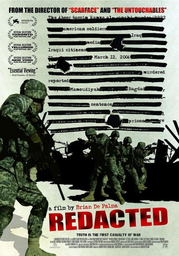 Poster for the movie «Redacted»