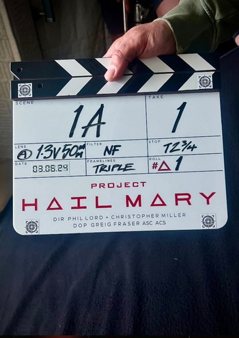 Poster for the movie «Project Hail Mary»