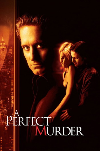 Poster for the movie «A Perfect Murder»