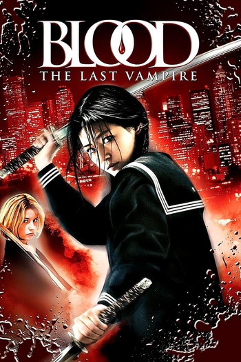 Poster for the movie «Blood: The Last Vampire»