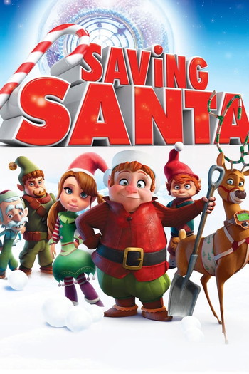 Poster for the movie «Saving Santa»