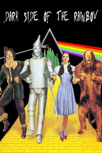 Poster for the movie «The Dark Side of the Rainbow»