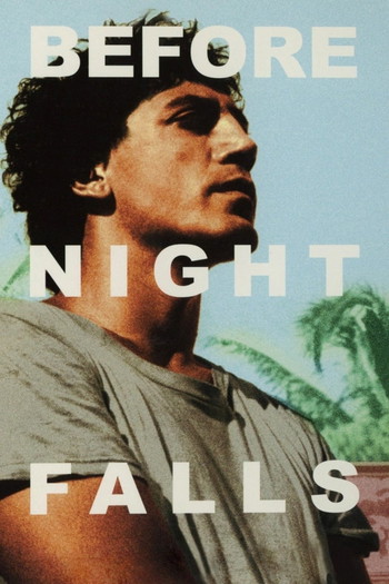 Poster for the movie «Before Night Falls»