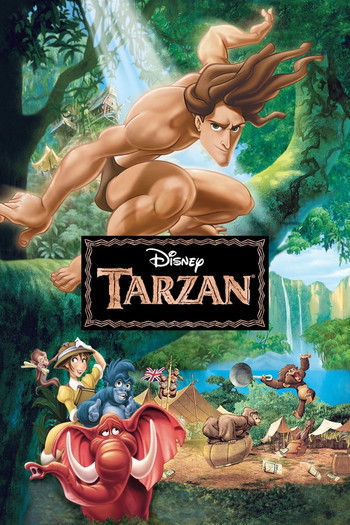 Poster for the movie «Tarzan»