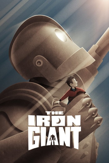 Poster for the movie «The Iron Giant»