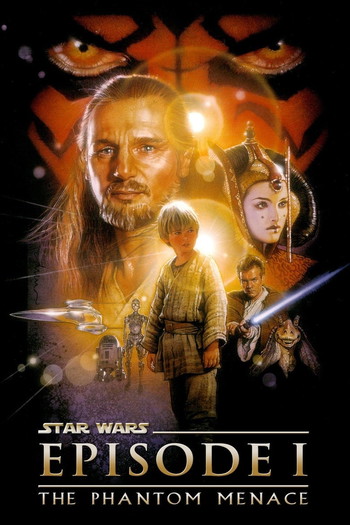 Poster for the movie «Star Wars: Episode I - The Phantom Menace»