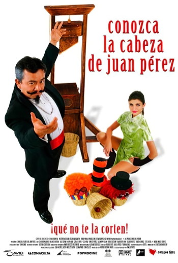 Poster for the movie «Conozca la cabeza de Juan Pérez»