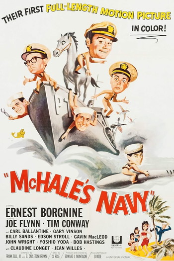 Poster for the movie «McHale's Navy»