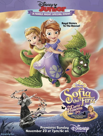 Poster for the movie «Sofia the First: The Curse of Princess Ivy»