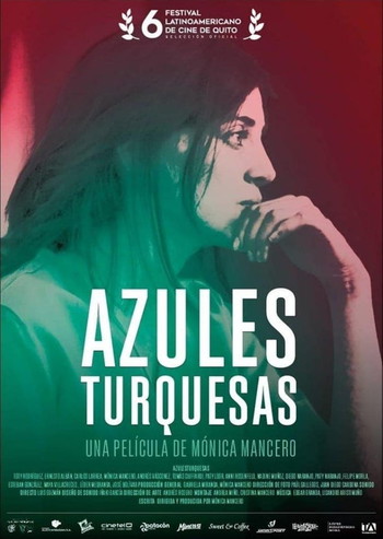 Poster for the movie «Azules Turquesas»