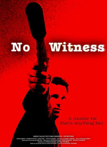 Poster for the movie «No Witness»