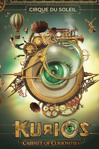 Poster for the movie «Cirque du Soleil : KURIOS - Cabinet des curiosités»