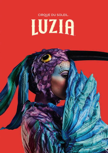 Poster for the movie «Cirque du Soleil: Luzia»