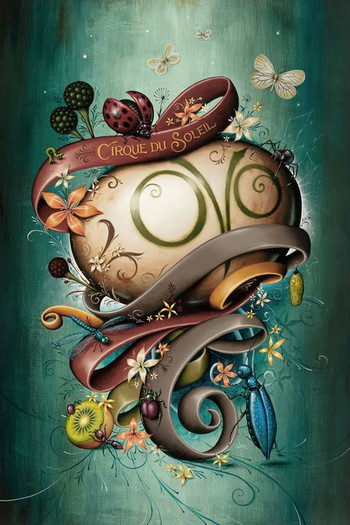 Poster for the movie «Cirque du Soleil: OvO»