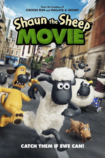 Poster for the movie «Shaun the Sheep Movie»