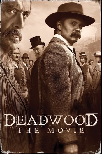 Poster for the movie «Deadwood: The Movie»