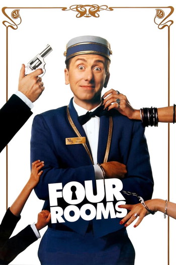 Poster for the movie «Four Rooms»