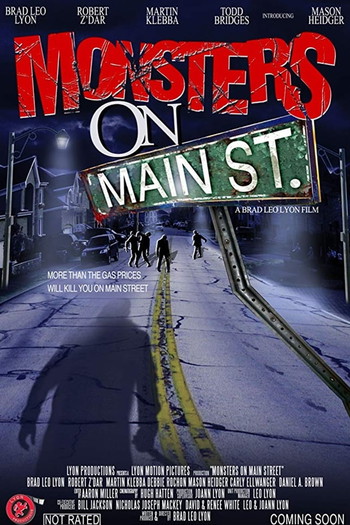 Poster for the movie «Monsters on Main Street»