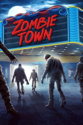 Poster for the movie «Zombie Town»