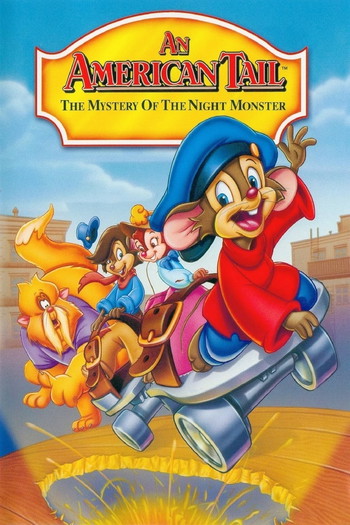 Poster for the movie «An American Tail: The Mystery of the Night Monster»