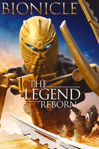 Poster for the movie «Bionicle: The Legend Reborn»