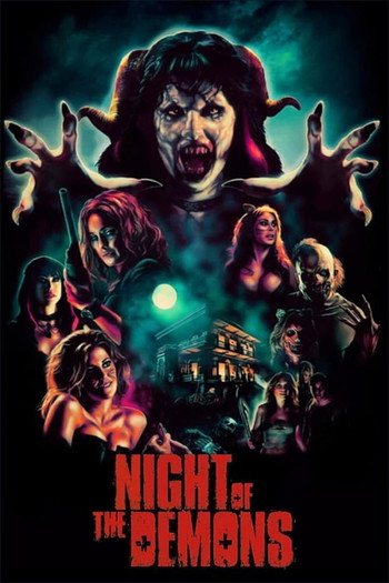 Poster for the movie «Night of the Demons»