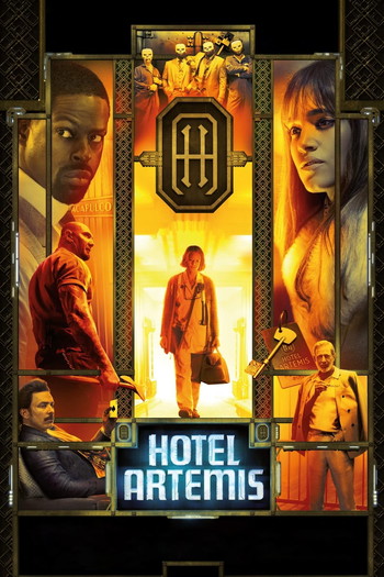 Poster for the movie «Hotel Artemis»