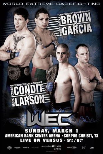 Poster for the movie «WEC 39: Brown vs. Garcia»