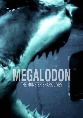 Poster for the movie «Megalodon: The Monster Shark Lives»